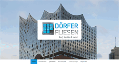 Desktop Screenshot of fliesen-doerfer.com